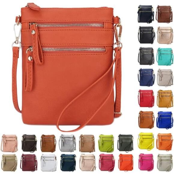 Small Crossbody Bag for Women Carrot